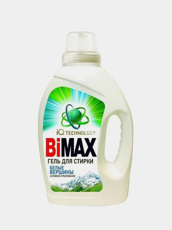 Гель для стирки BiMax Белые вершины, 1300 г