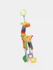 Подвесная игрушка-погремушка с прорезывателем "Жираф"