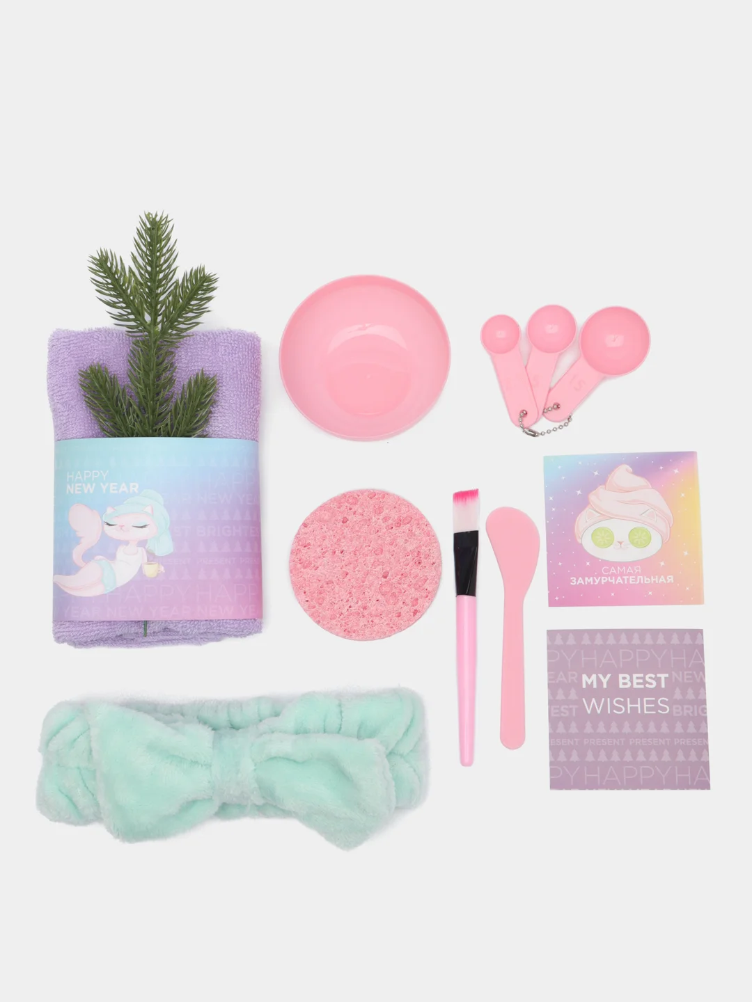 Сиреневый подарочный набор "Beauty-box", новогодний