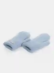 Голубой варежки женские