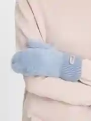 Голубой варежки женские