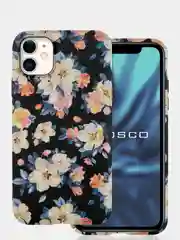 Черный чехол с принтом Rosco для iPhone 11, пластиковый, с защитой камер