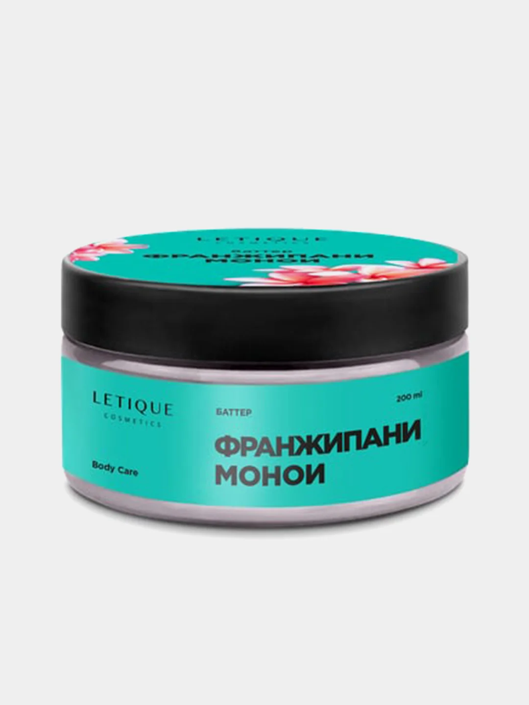 Крем-баттер для тела LETIQUE "Франжипани-Монои", 200 мл