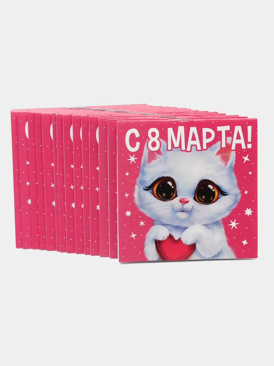 Коралловый меланж наборы блокнотов по 1, 4, 7, 10, 15 и 20 штук, 16 листов