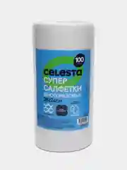 Белый супер-салфетки CELESTA многоразовые в рулоне, 100 шт