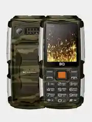 Серый кнопочный телефон BQ-2430 TANK POWER