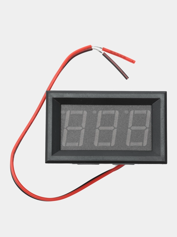 Вольтметр цифровой 0.56, 0-100V, зеленый