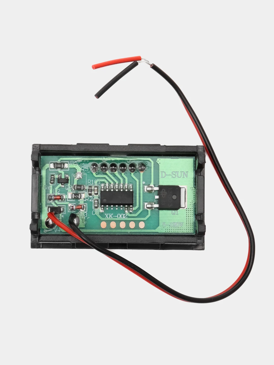Вольтметр цифровой 0.56, 0-100V, зеленый