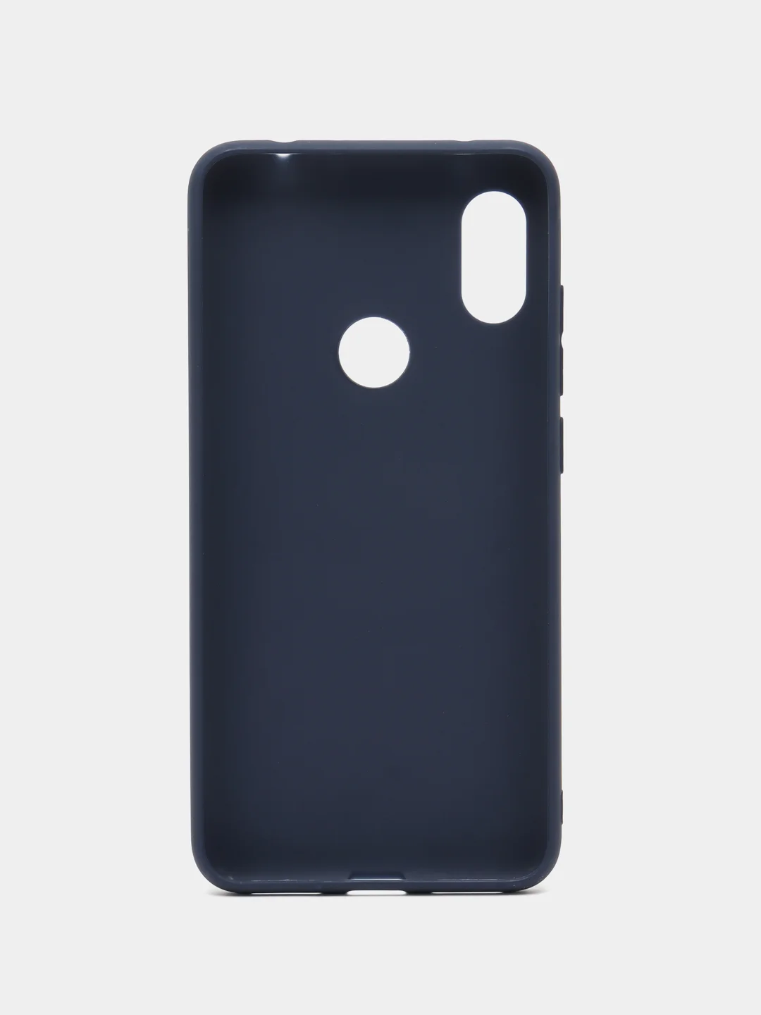Темно-синий однотонный матовый чехол для Xiaomi Redmi Note 6 Pro