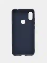 Темно-синий однотонный матовый чехол для Xiaomi Redmi Note 6 Pro