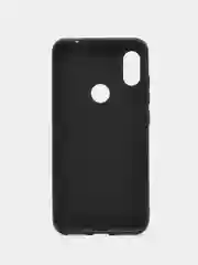Черный однотонный матовый чехол для Xiaomi Redmi Note 6 Pro
