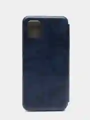 Синий чехол-книжка для Samsung A01/A01 Core/A31/A40/A41/J3 2016/S9/S20FE/A70/A71/A81/A6/A6 Plus