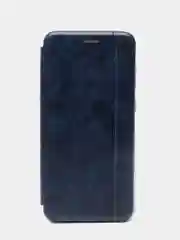 Синий чехол-книжка для Samsung A01/A01 Core/A31/A40/A41/J3 2016/S9/S20FE/A70/A71/A81/A6/A6 Plus