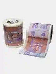Сувенирная туалетная бумага "5000 рублей"