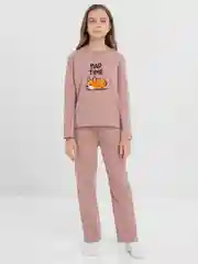Пижама, комплект, для девочки на возраст, 10-12 лет