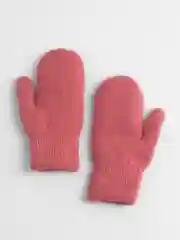 Коралловый варежки подростковые, зимние, двухслойные, с ветрозащитой