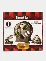 Алый мини-бар винный, подставка для бутылок
