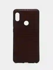 Коричневый чехол силиконовый экокожа рептилии для Xiaomi redmi Note 5 Pro