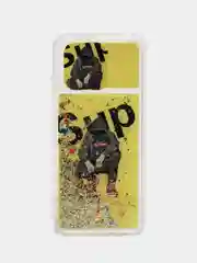 Лимонный чехол Samsung Galaxy A02s силиконовый, переливающийся жидкий с блестками и защитой камеры