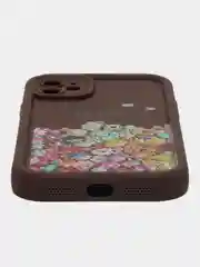 Розовый чехол на iPhone 11, 13, 14, 15, Pro, Max, прозрачный, силиконовый, чехол на Айфон