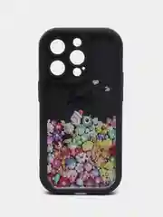 Черный чехол на iPhone 11, 13, 14, 15, Pro, Max, прозрачный, силиконовый, чехол на Айфон