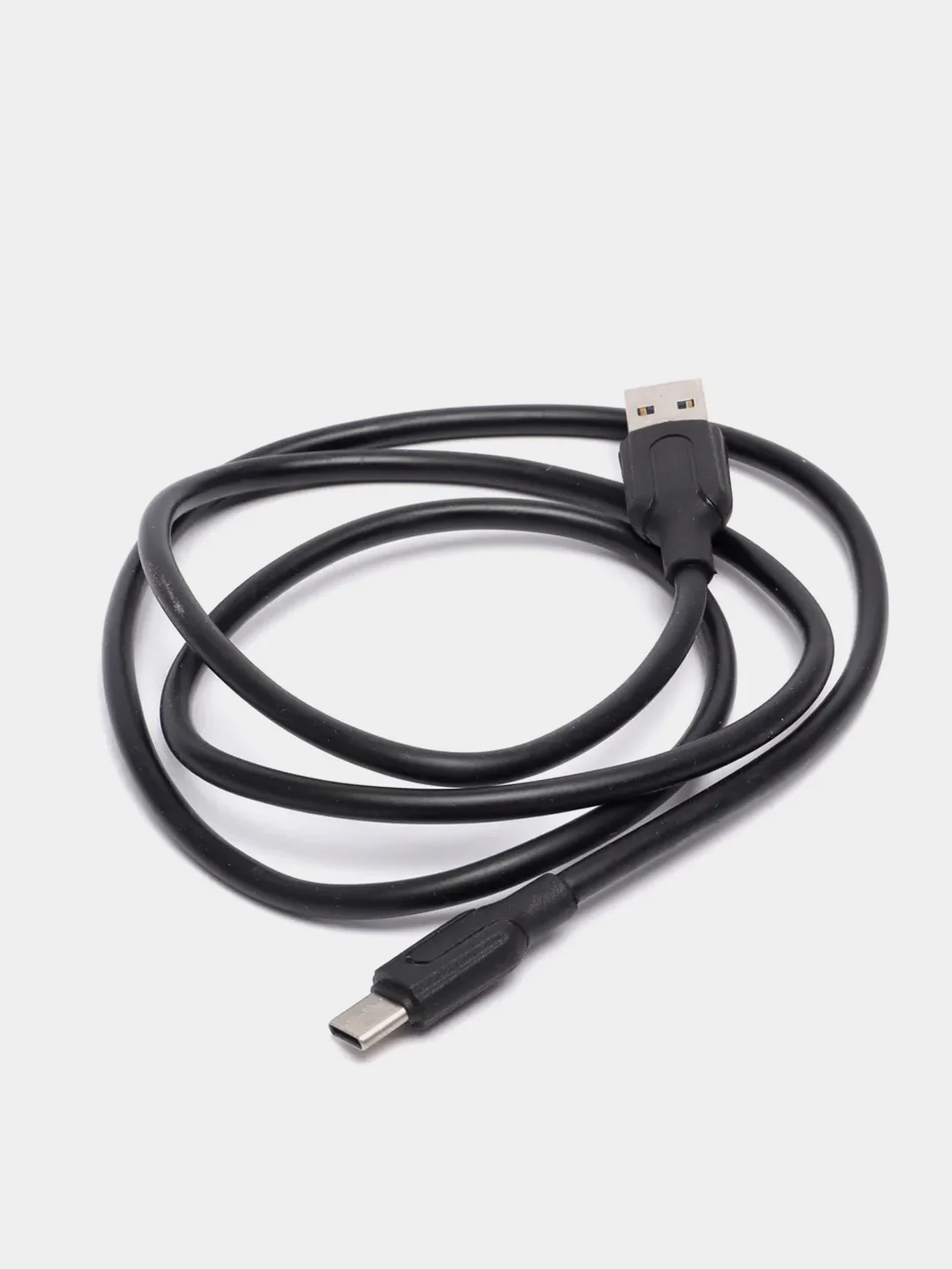 Серый usb кабель для зарядки и передачи данных type-c быстрая зарядка