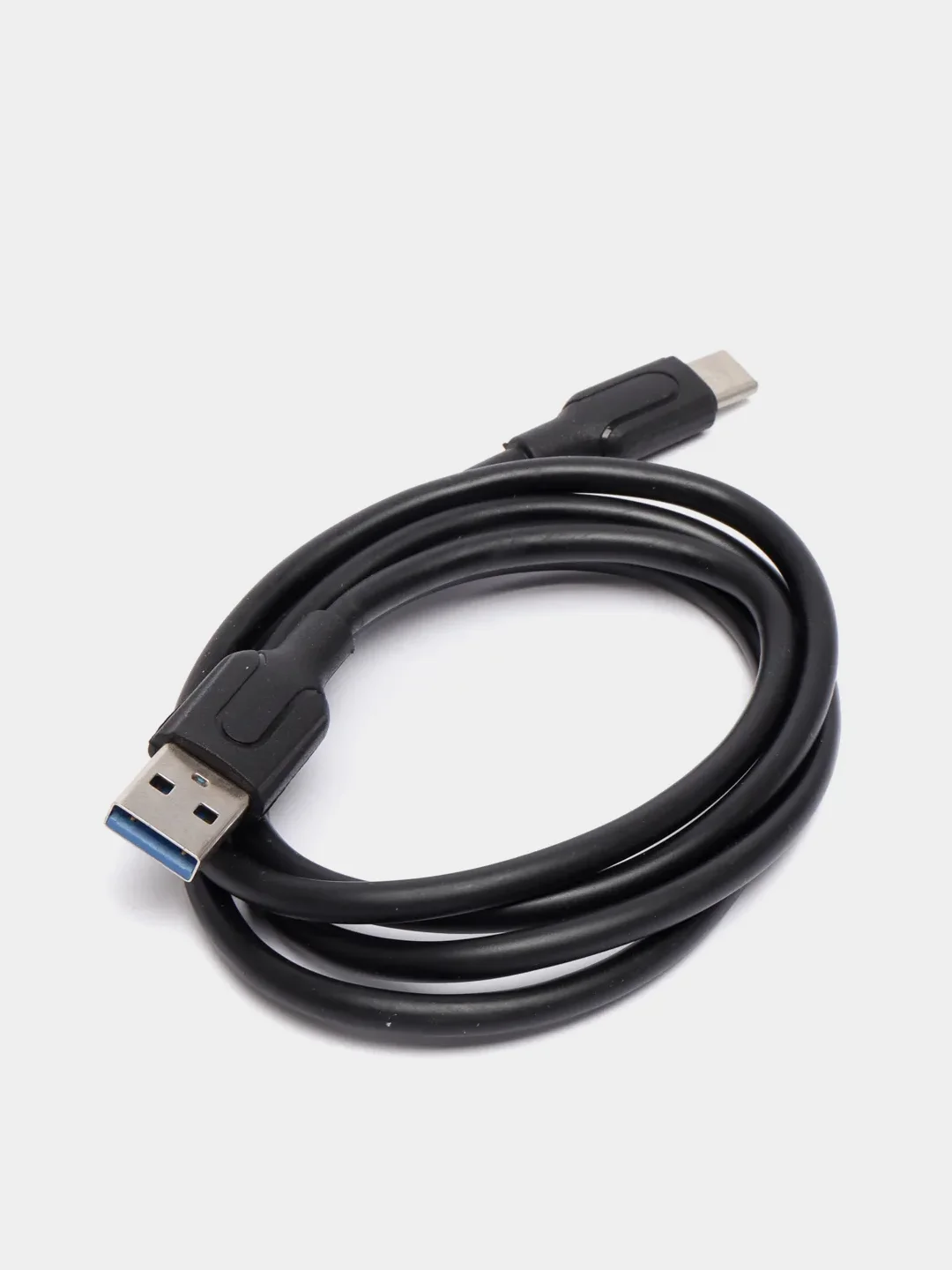 Серый usb кабель для зарядки и передачи данных type-c быстрая зарядка