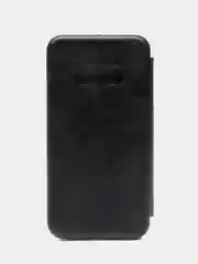 Черный чехол-книжка для Samsung A01/A01 Core/A31/A40/A41/J3 2016/S9/S20FE/A70/A71/A81/A6/A6 Plus