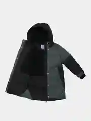 Угольный куртка зимняя для девочки OLDOS мембранная