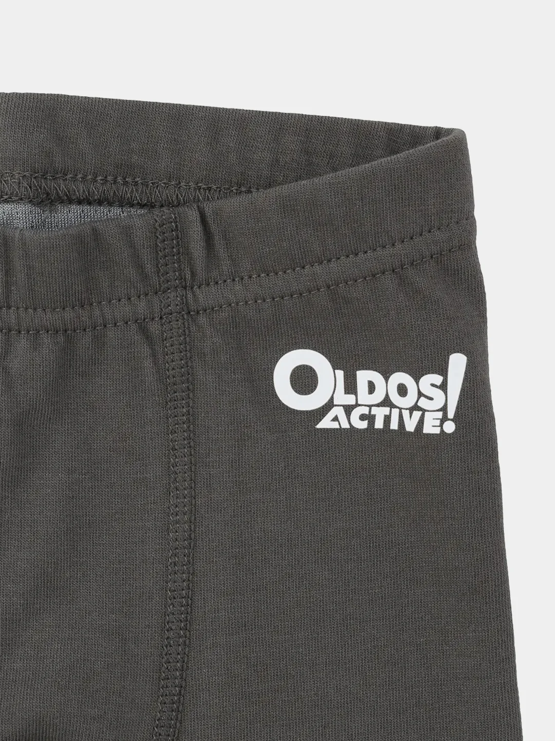 Тёмно-серый кальсоны для мальчика OLDOS термобелье, из двухслойного трикотажа