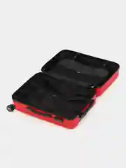 Алый пластиковый чемодан Kartex