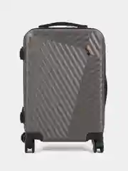 Угольный пластиковый чемодан Kartex 0201