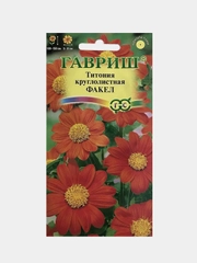 Семена цветов Титония круглолистная "Факел"