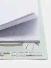Ледяной блокнот отрывной на магните "Ни о чем не жалею", на холодильник, для записей, заметки