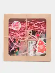 Зеленый подарочный набор косметики женский, Beauty box, подарок на новый год
