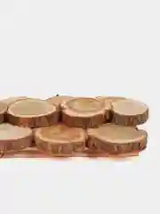 Панно из можжевельника, для бани, без клея, 3D, 2 штуки