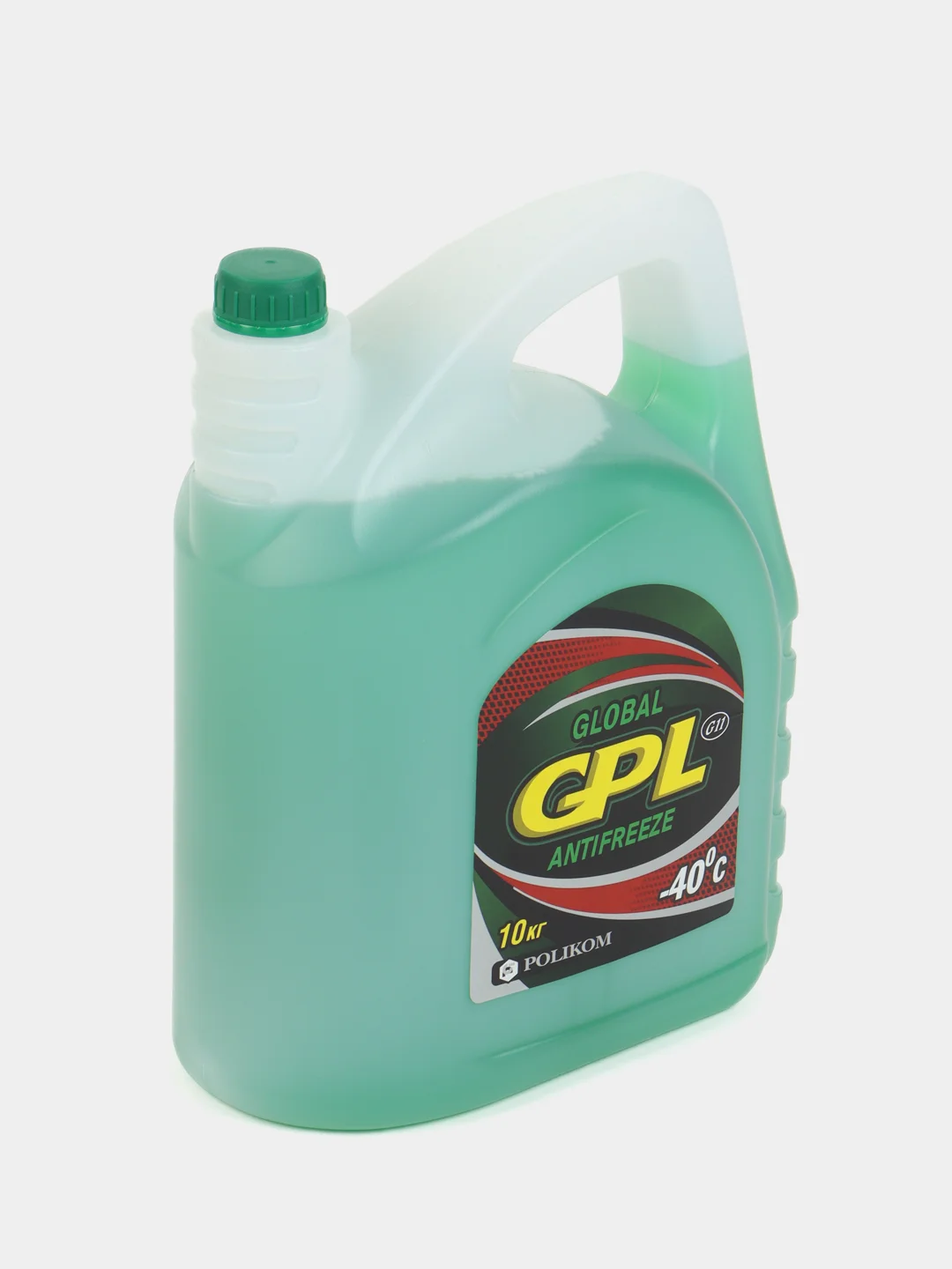 Антифриз GLOBAL GPL G11 Зелёный, -40 С, G 11, 10 кг