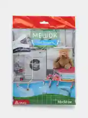 Мешок для стирки белья 50*38 см, белая мелкая сетка/Мешки для стирки белья