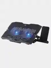 Охлаждающая подставка для ноутбука Digma D-NCP150-2, с LED-подсветкой, 15.6"
