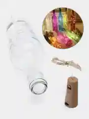Желтый гирлянда-пробка для бутылки "Роса", на батарейках