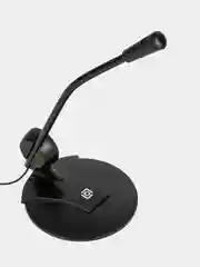 Черный микрофон компьютерный проводной Oklick MP-M009B, черный, 1.8 м