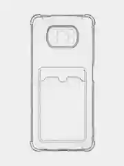 Молочный противоударный чехол для Xiaomi Poco X3 NFC/X3 Pro, силиконовый, Rosco с усиленными углами