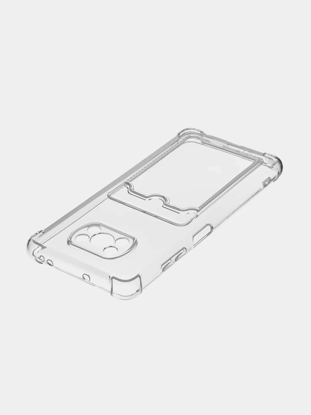 Молочный противоударный чехол для Xiaomi Poco X3 NFC/X3 Pro, силиконовый, Rosco с усиленными углами
