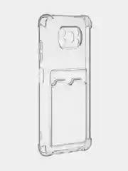 Молочный противоударный чехол для Xiaomi Poco X3 NFC/X3 Pro, силиконовый, Rosco с усиленными углами