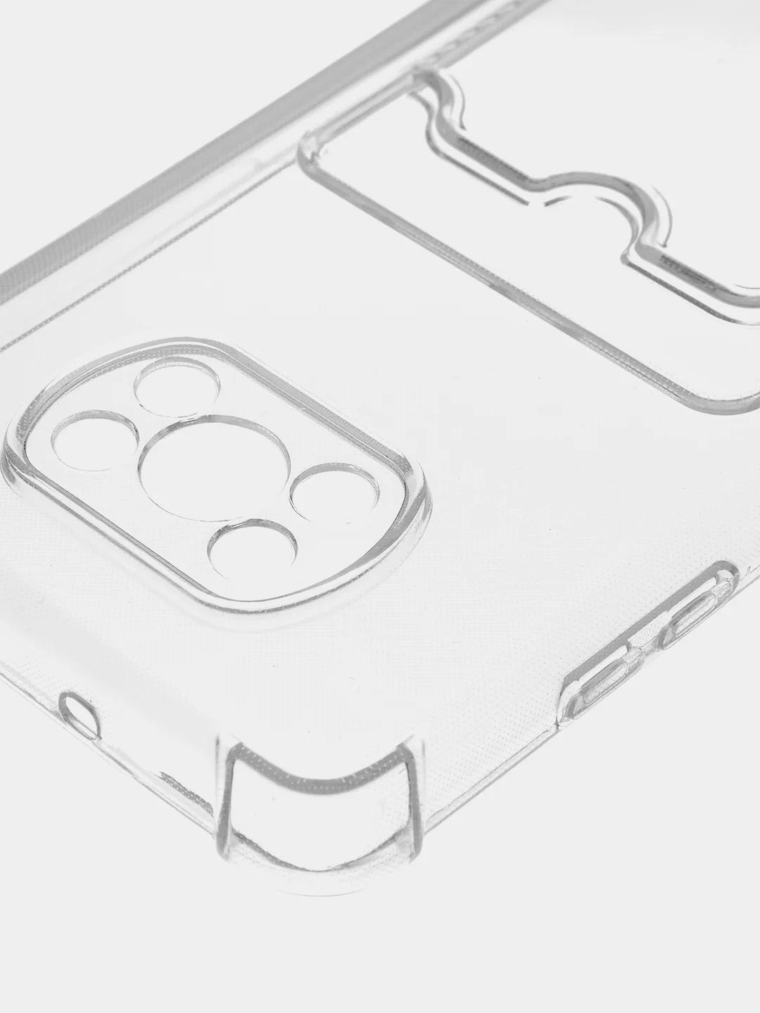 Молочный противоударный чехол для Xiaomi Poco X3 NFC/X3 Pro, силиконовый, Rosco с усиленными углами