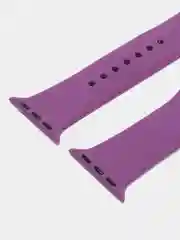 Тёмно-бордовый силиконовый ремешок для Watch