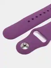 Тёмно-бордовый силиконовый ремешок для Watch