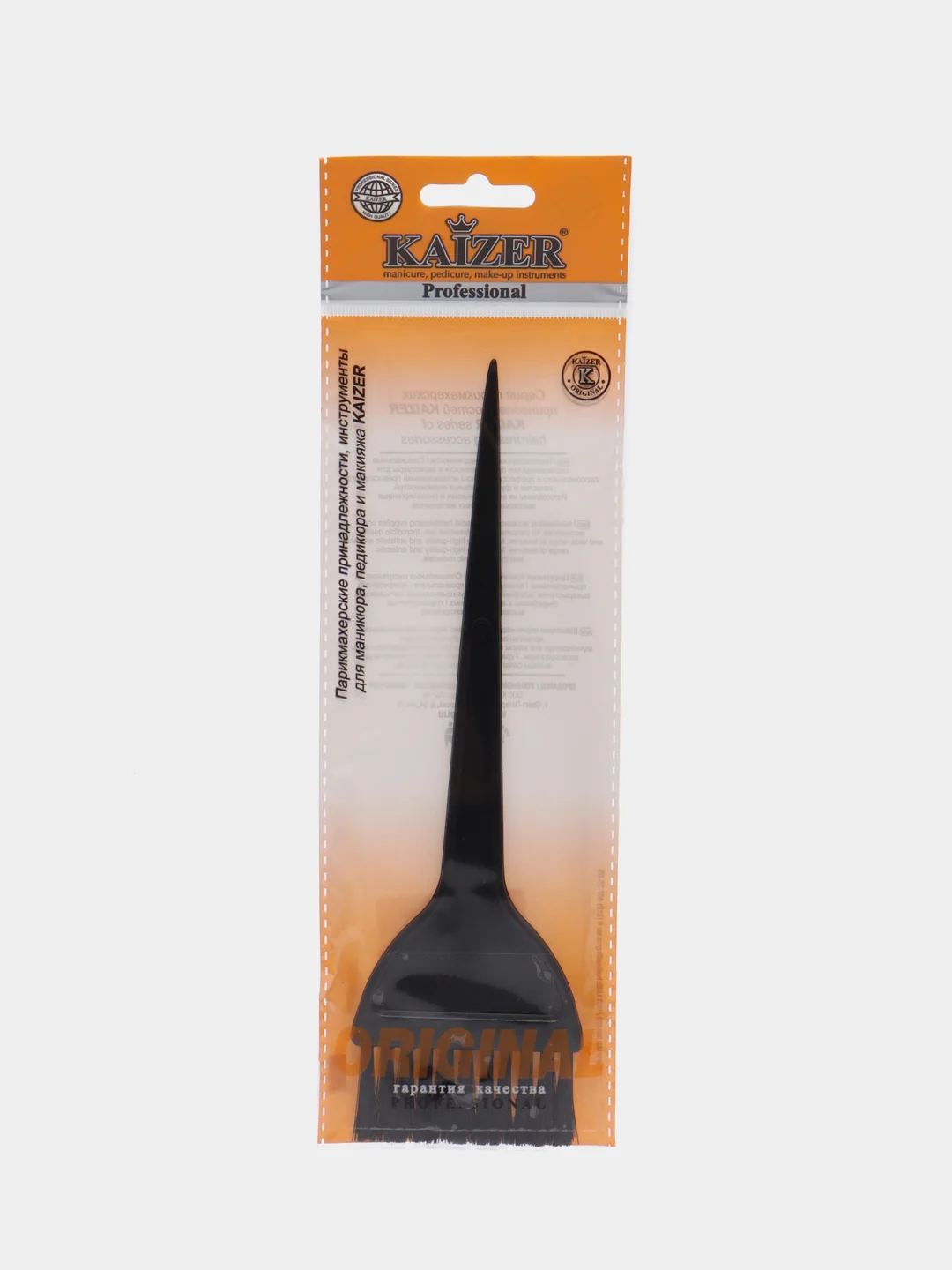 Кисть для окрашивания волос Kaizer, широкая, искусственный ворс