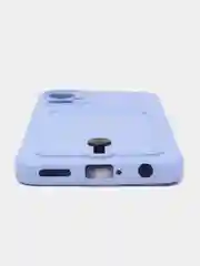 Лавандовый чехол для Tecno Spark 9 Pro / Техно Спарк 9 Про, силиконовый, с карманом для карты