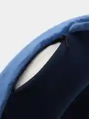 Индиго подушка дорожная, с эффектом памяти Memory Foam, 28 х 28 см
